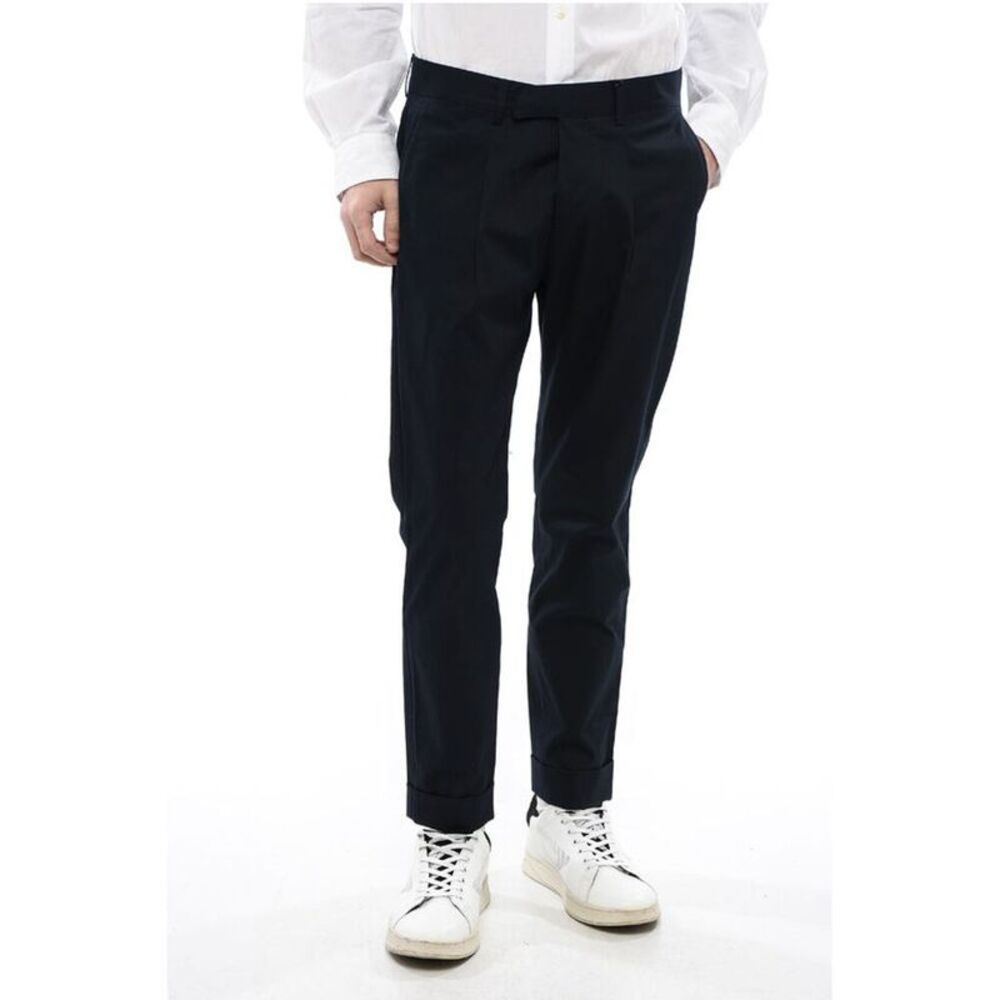 Corneliani CC COLLECTION Pleated Cotton Men's Pants